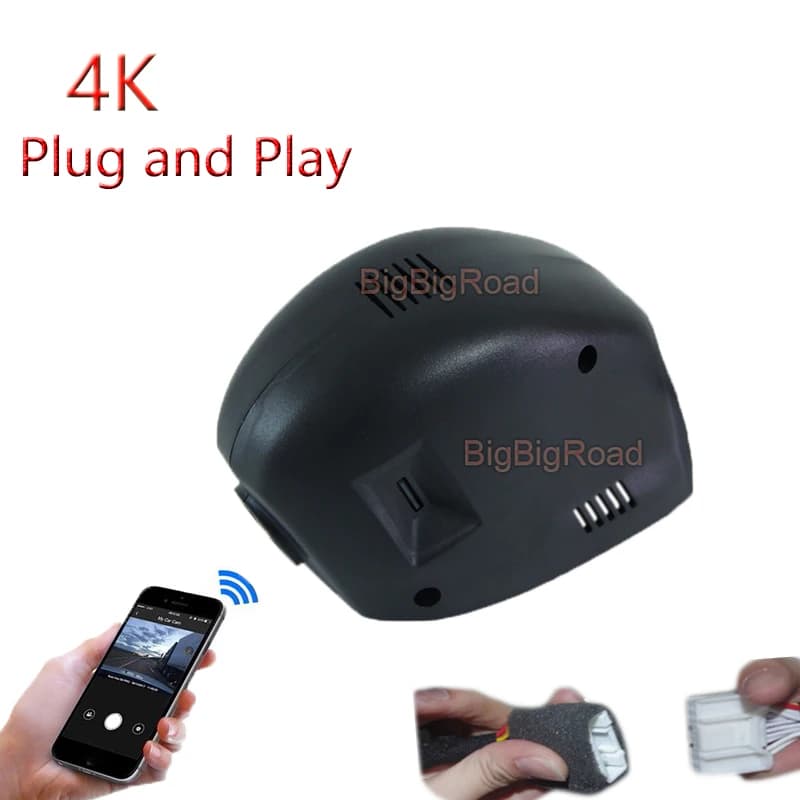 4K Plug And Play Per Volkswagen Golf 7 Golf7 2016 2015 2014 2010 2011 2012 Videoregistratore per auto Wifi DVR Dashcam Full HD 2160P