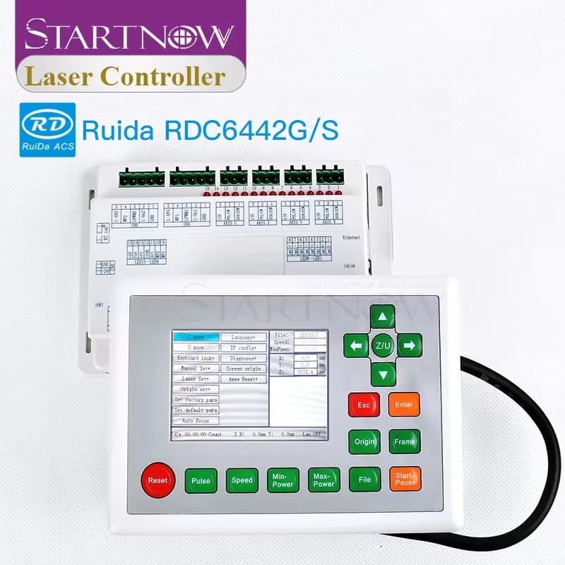 Start now control board Laser CO2 Ruida RDC6442G RDC6442S engraving machine Laser CNC motherboard system RDC6442 Controller DSP