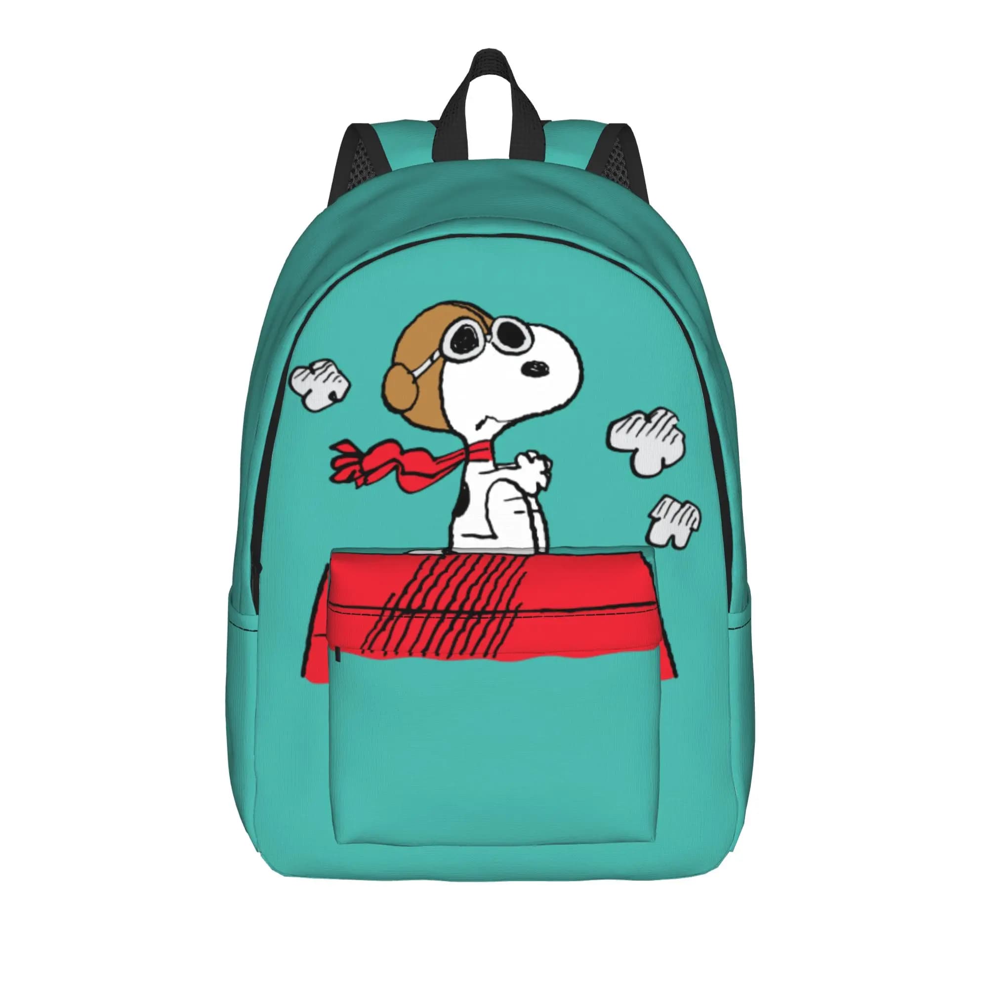 Zaino con cartoni animati S-Dog-Snoopies per uomo e donna, zaino da lavoro alla moda per la scuola superiore, borsa in tela per computer portatile, regalo