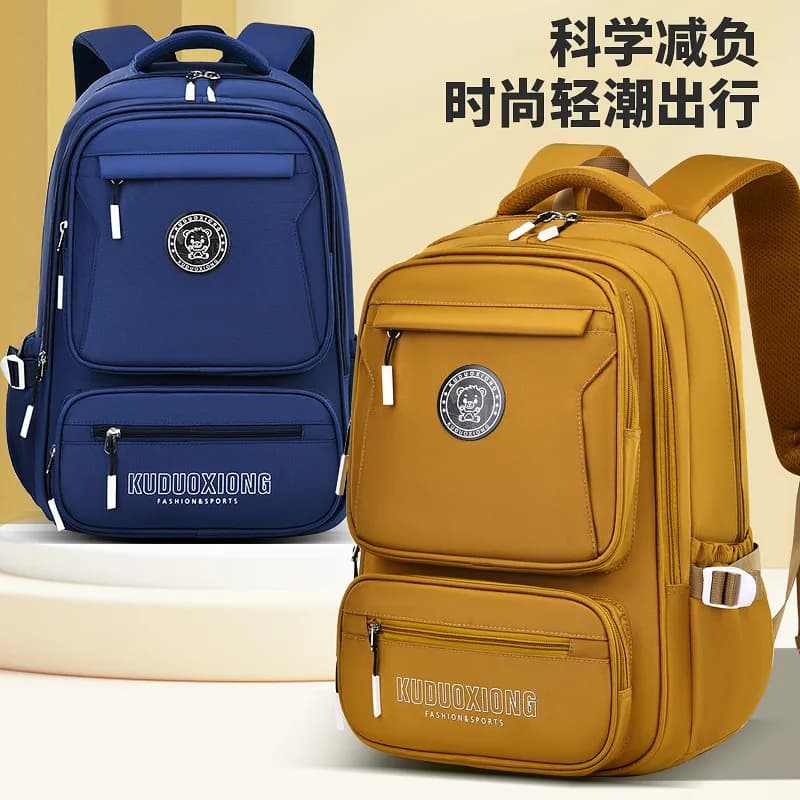 Zaino per Studenti, Borsa Casual da Viaggio per Ragazzi delle Scuole Medie, Superiori ed Elementari, Zaino con Scomparto per Laptop