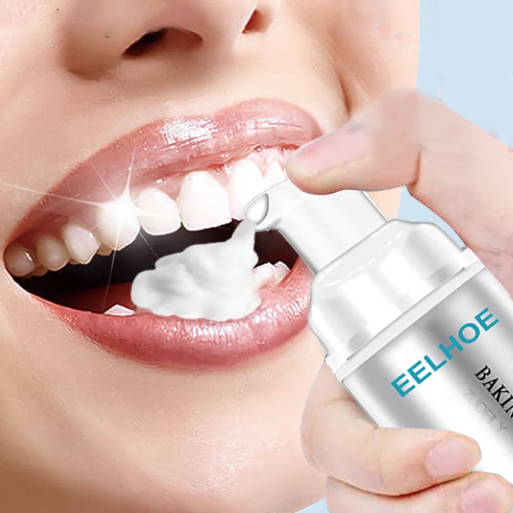 1pc Whitening Hygiene Oral Mousse Dentifricio Whitening Coloring Cleansing Mousse Tooth Whitening Remove Le Macchie Dei Denti 60 ml/bottle