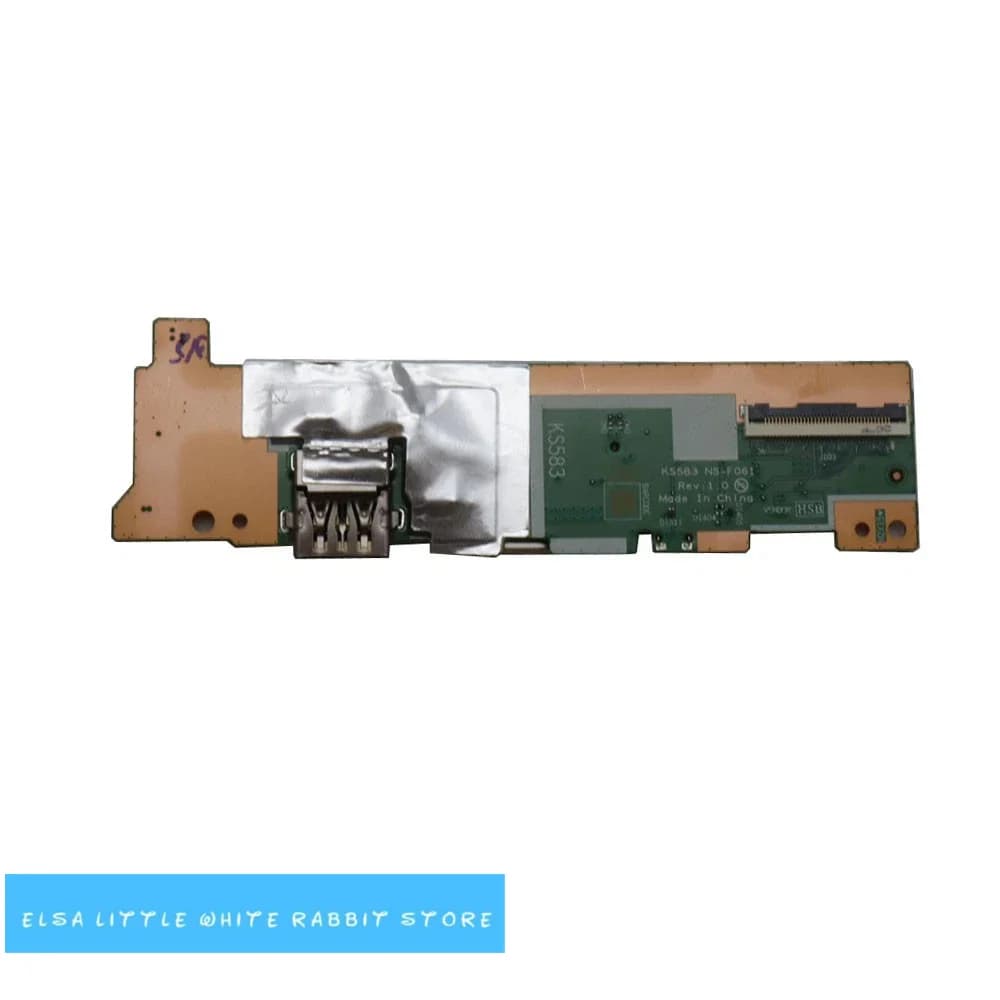 Per Lenovo IdeaPad Slim 3 15AMN8 82XQ Lettore di Schede USB SD con Pulsante di Accensione e Cavo 5C50S25477 NS-F061 KS583 NBX00022X20L