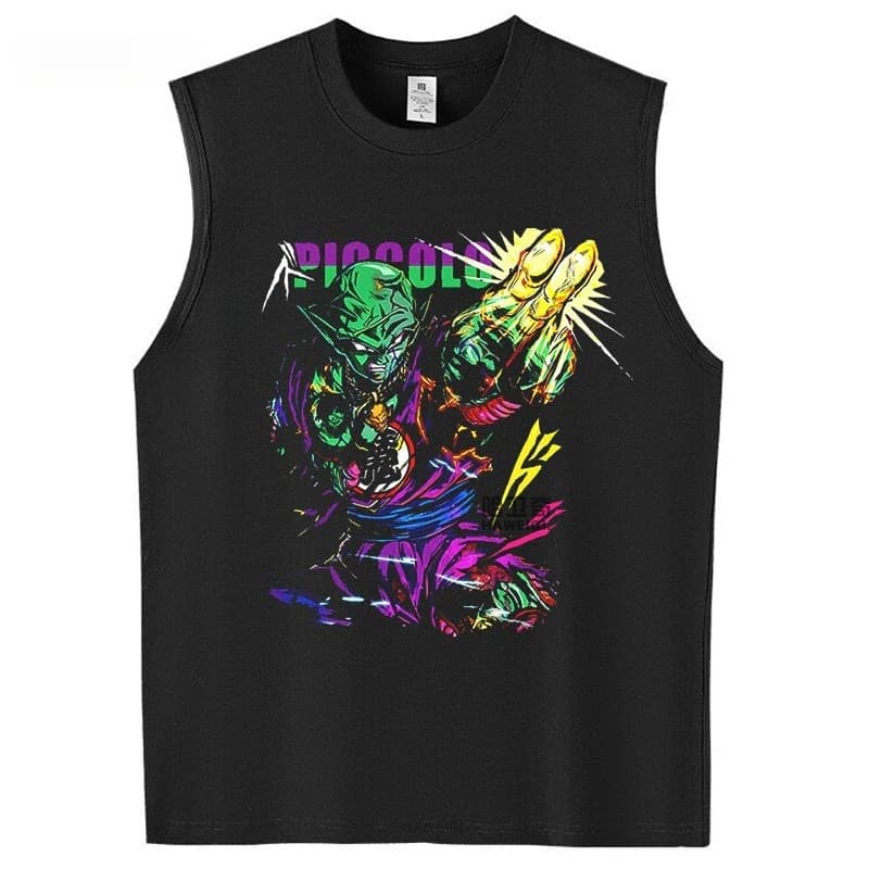 2026 New Edition Dragon Ball - Goku (Son Gohan) - Akira Toriyama - Pure Cotton Hoodie - Men's Washed Sleeveless T-Shirt