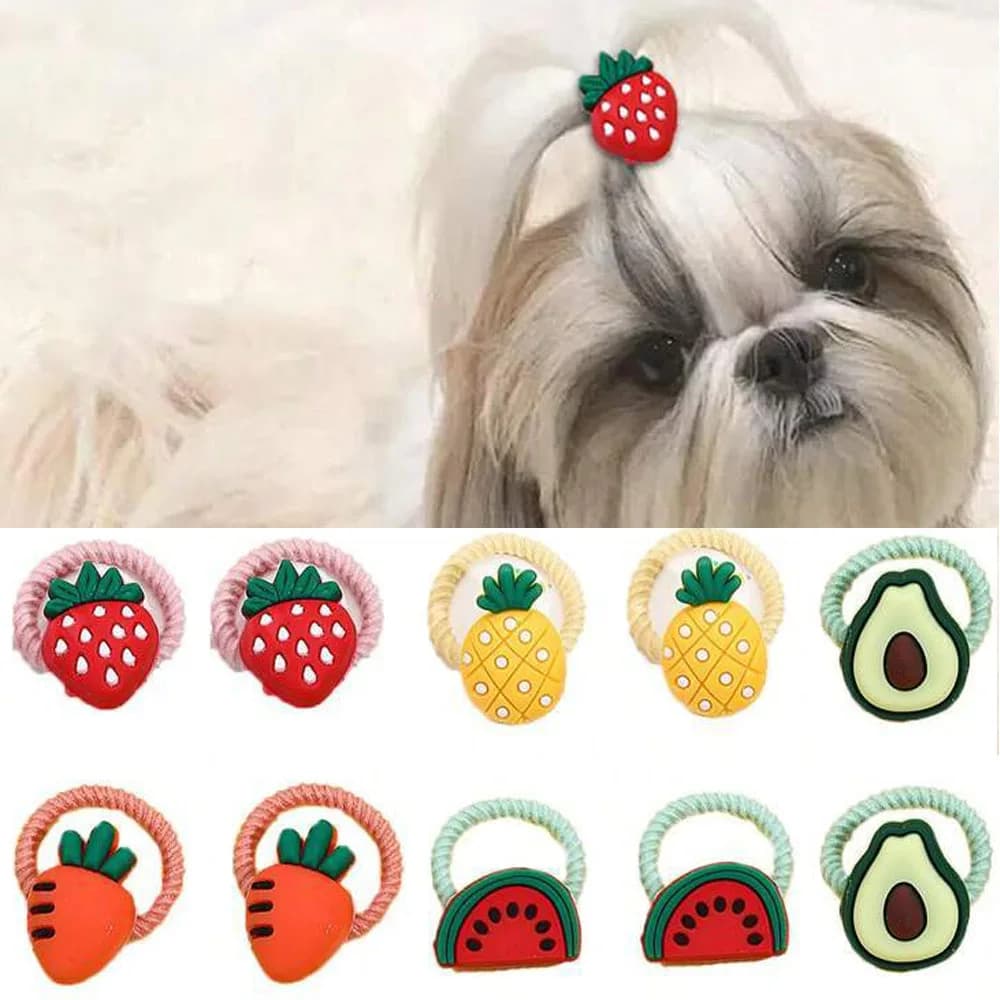 20 Pezzi Fermagli per Capelli alla Moda per Animali Domestici, Graziosi Fermagli Piccoli per Cani e Gatti, Fermagli a Coccodrillo per Yorkie e Pomeranian, Mollette per Capelli per Cani