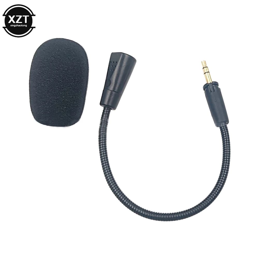 Nuovo auricolare da gioco microfono a collo d'oca cuffie da spiaggia tartaruga microfono interfono da gioco spina dritta da 2.5mm lungo 190mm