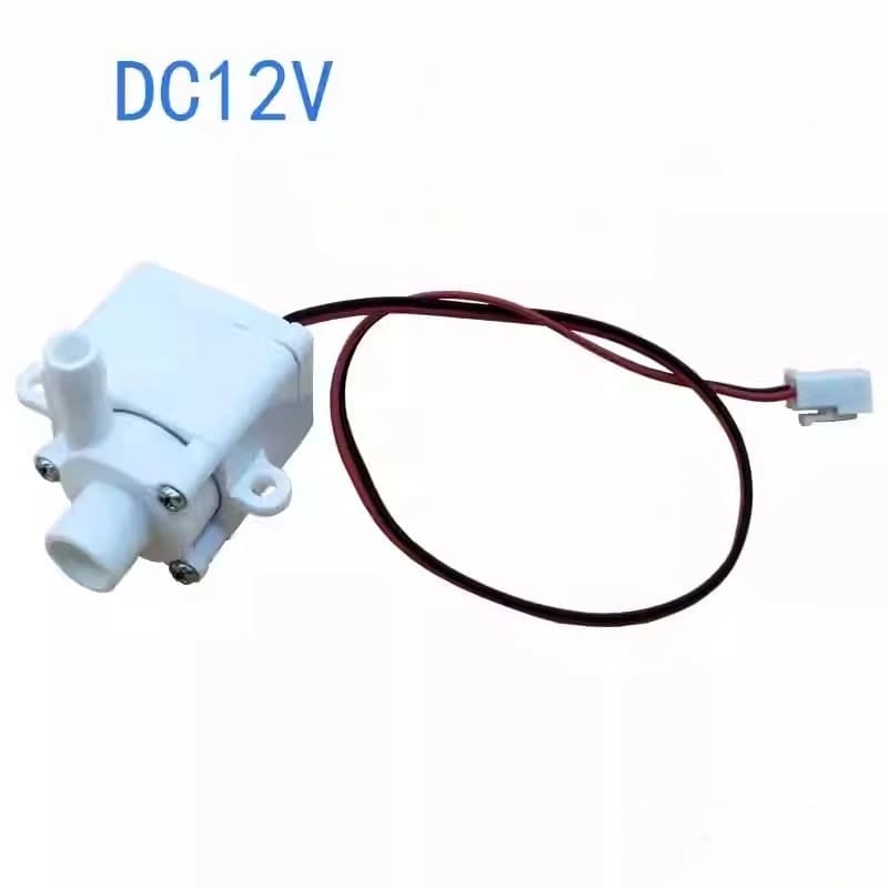 Distributore d'acqua speciale per animali domestici DC12V per macchina per il ghiaccio, piccola pompa dell'acqua DC senza spazzole in miniatura, pompa sommergibile a bassa potenza da 2,4 W