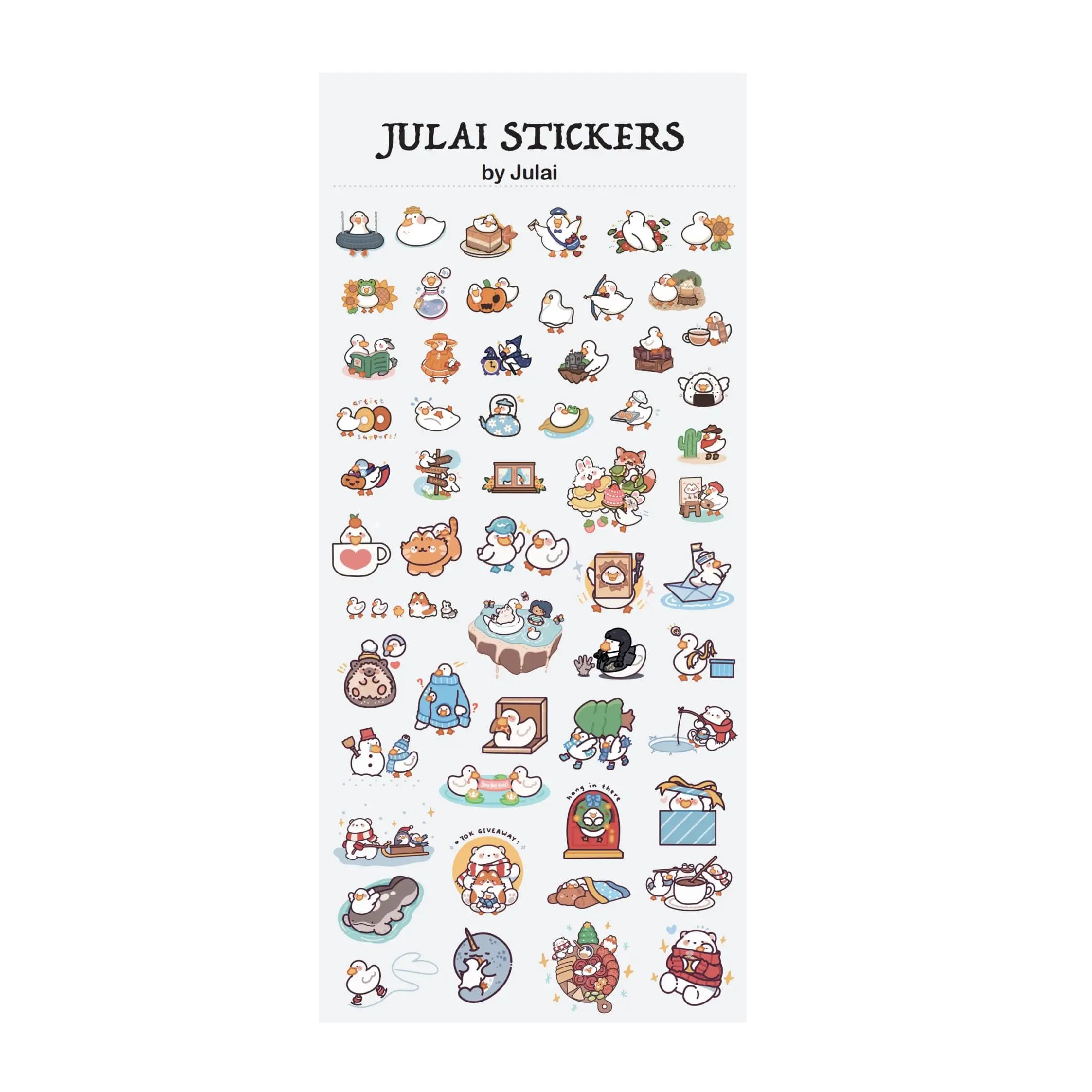 1475 Kawaii Cartoon Sticker cancelleria Notebook diario Planner Sticker Cute Girls