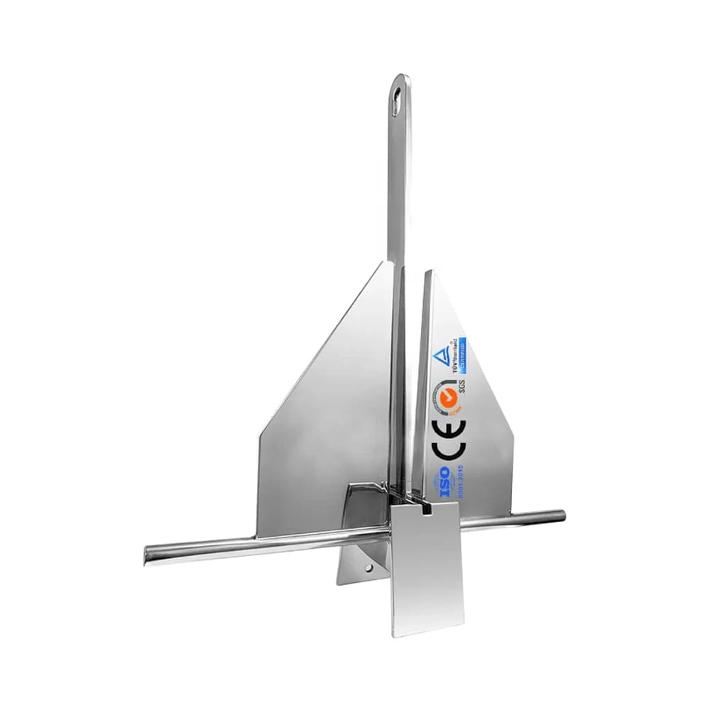 Acciaio inossidabile 316 Marine DANFORTH ANCHOR 15kg/33LB Ancoraggio Ormeggio Nave Kayak Yacht Barca Ancore Accessori hardware