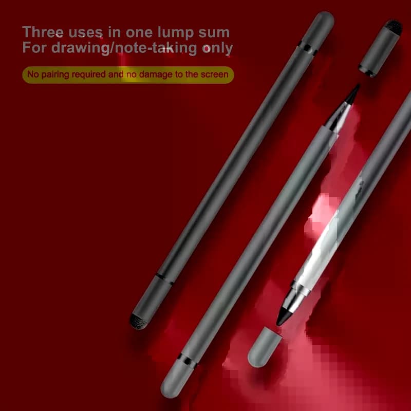 Penna touch universale 3 in 1 per smartphone Android per tablet Matita Penna stilo Touch screen capacitivo Penne da disegno