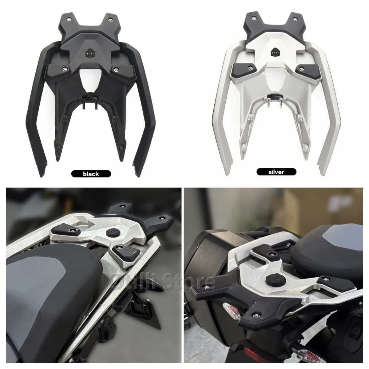 2023-2025 Staffa portapacchi posteriore per moto con interfaccia USB Supporto portapacchi posteriore per BMW R1300GS R 1300 GS r1300gs