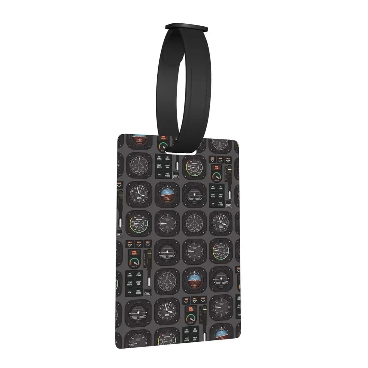 Strumenti di volo pilota Etichette per bagagli Accessori per valigie Moda da viaggio Etichetta per imbarco per bagagli Porta etichette ID Nome Indirizzo
