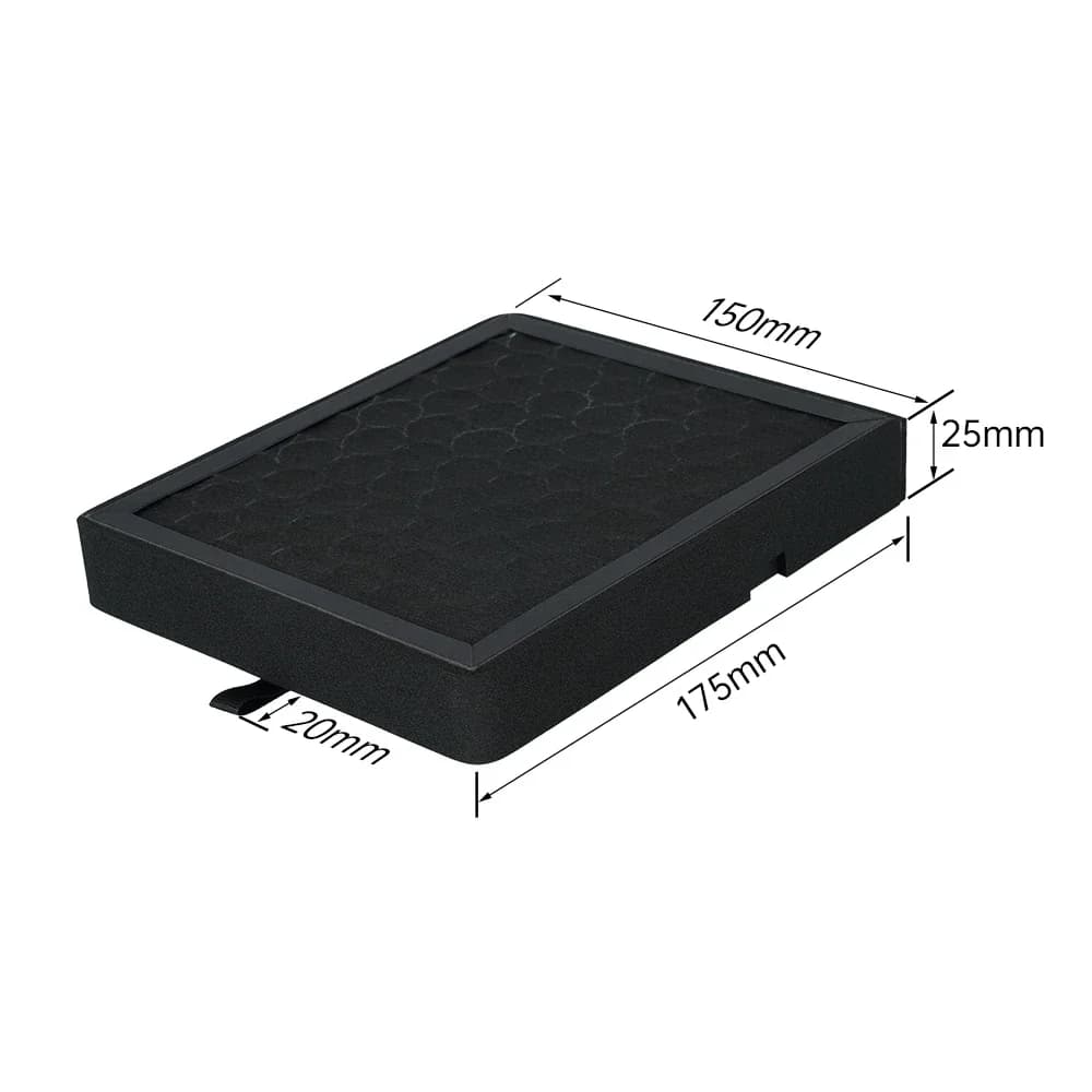 Per Bambu Lab H2D Elemento filtrante dell'aria a carbone attivo Sostituzione del filtro del purificatore d'aria per accessori della stampante 3D