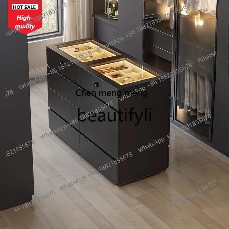 cn8350 ss Armadietto da parete per camera da letto Premium con armadietto a secchiello con serratura intelligente guardaroba molto stretto super piccolo isola