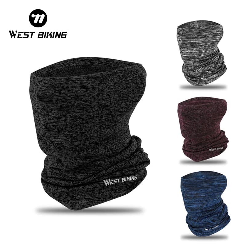 WEST BIKING Maschera da ciclismo antivento Mezza maschera invernale Sci Sport Fascia Scaldacollo Passamontagna Uomo Donna Sciarpa da ciclismo calda