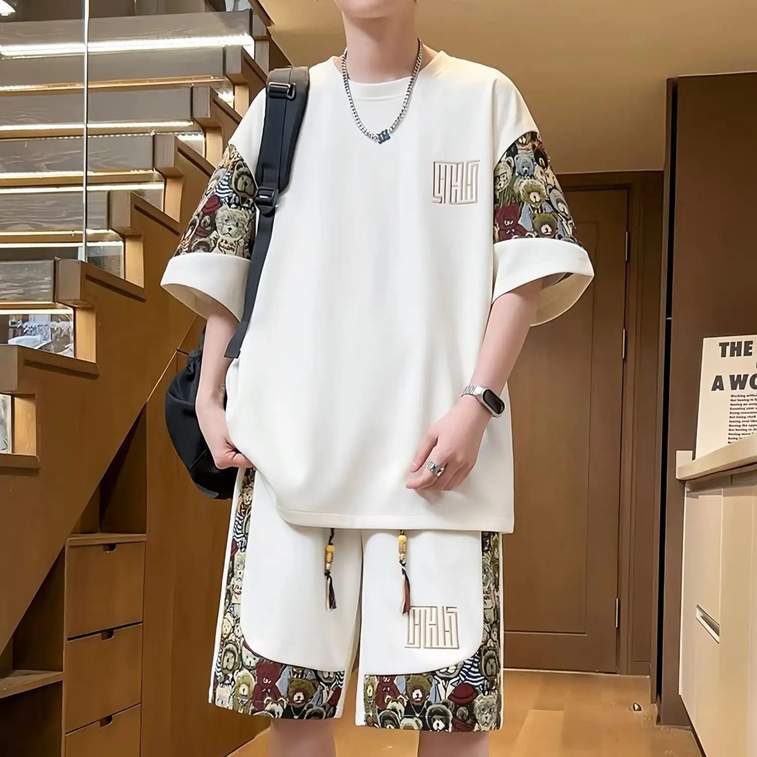 Completi Sportivi Estivi 2026: T-shirt e Pantaloncini da Uomo, Moda Casual, Taglie M-5XL