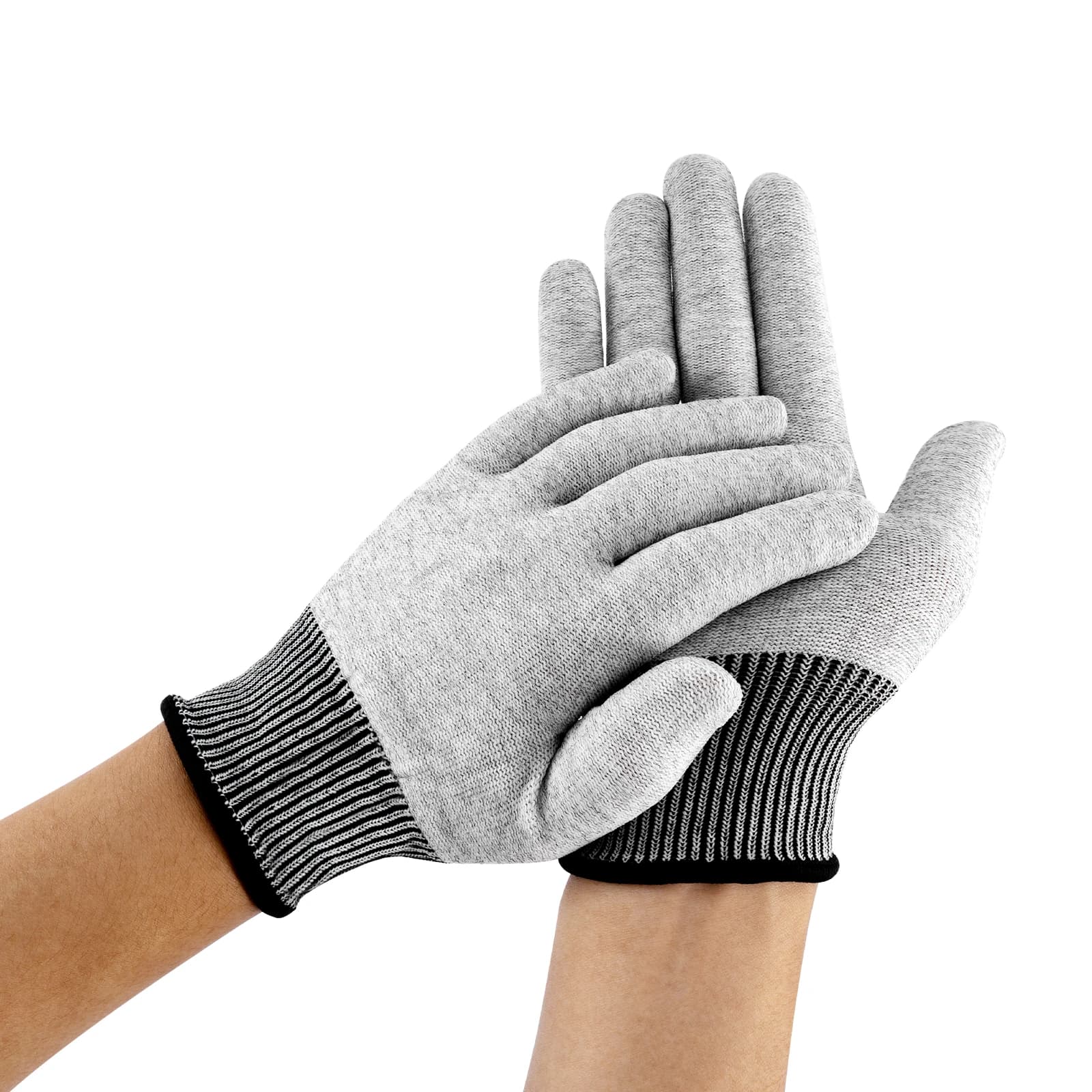 Guanti da Lavoro Antistatici in Fibra Elastica per Applicazione Pellicole, Vetri Auto, Tinteggiatura, Wrapping in Vinile, PPF e Protezione Vernice