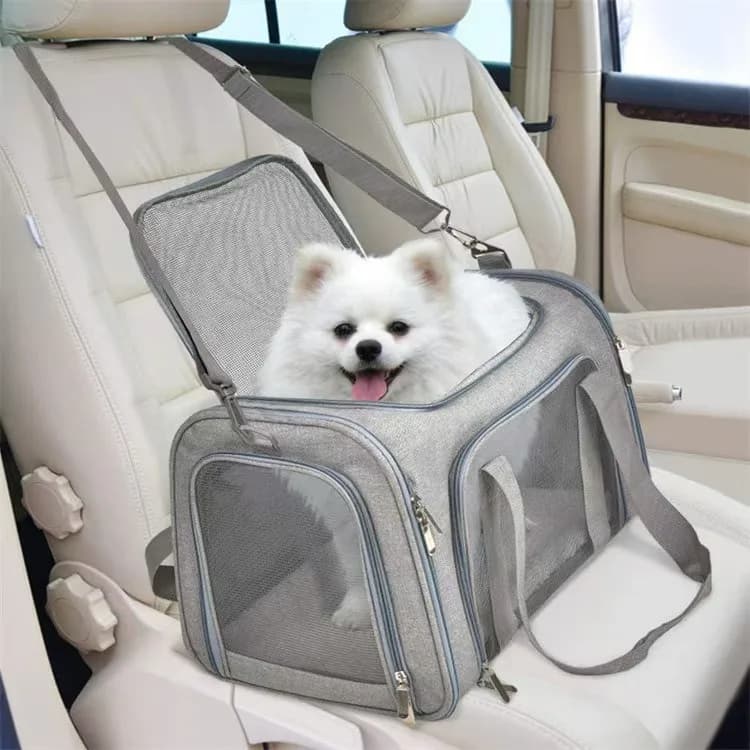 Pet Supplies Large Capacity Lightweight Outdoor Travel Car Carrier Bag Cat Dog Breathable Handheld Pet Carrier