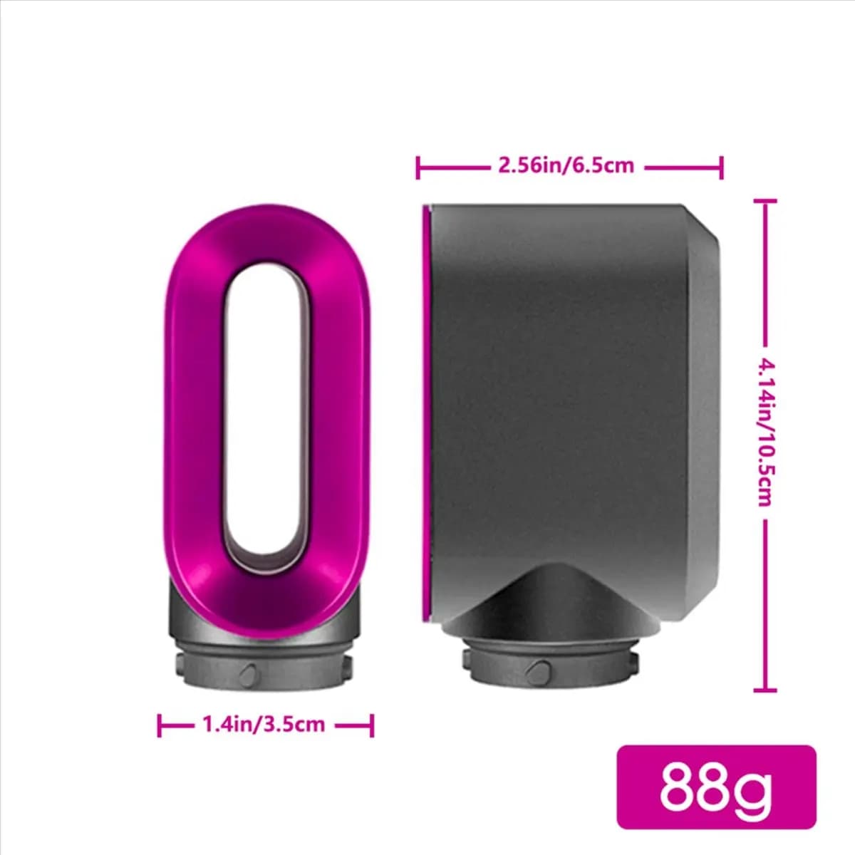 3X Modeling nozzle for Dyson Airwrap HS01 HS05, Pre-Styling accessory for hair dryer, Bars for curling