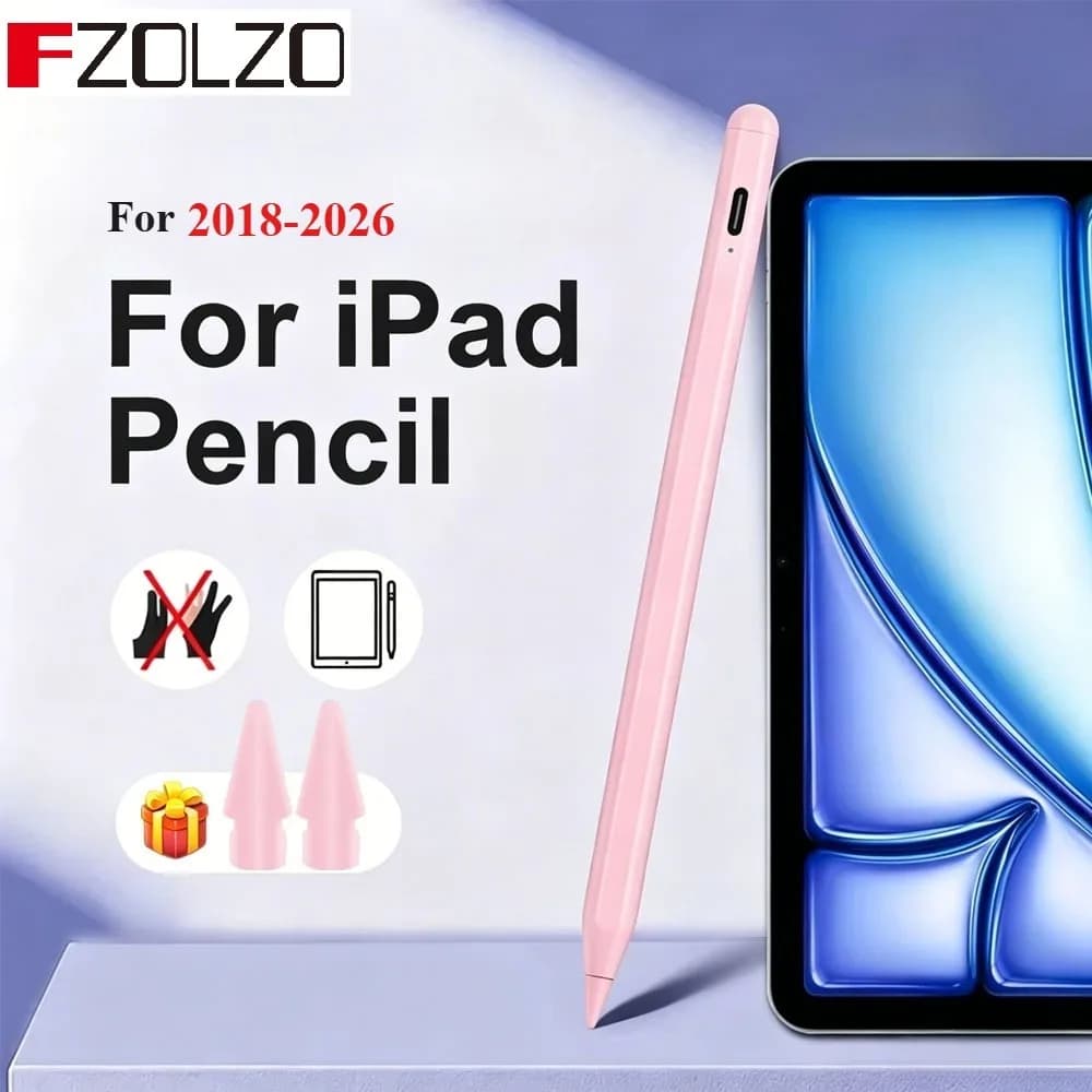 Stylus Pen for iPad 10th-11th，Type-c Charging Pencil for ipad with 2018-2026 iPad 6/7/8/9/10/11(A16), AirM2/M3，Pro 11"/12.9"/M4