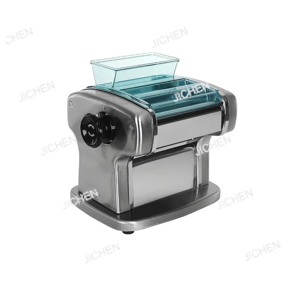 Macchina per pasta elettrica Macchina per noodle 220V Pressa commerciale in acciaio inossidabile Taglierina per pasta Gnocco Pelle