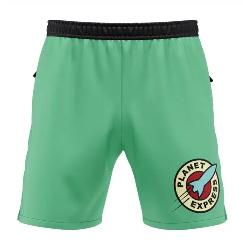 Summer Men's Casual Quick Drying Shorts with Dual IP Printed Sports Style