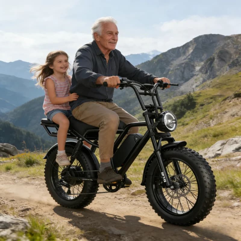 Nuova Bicicletta Elettrica Economica 20-26 Pollici, 1000W-2000W, Spedizione Gratuita, Certificata UL2849, 30-50 mph, 30-60 Miglia, 48V, per Bicicletta Elettrica a Due Ruote