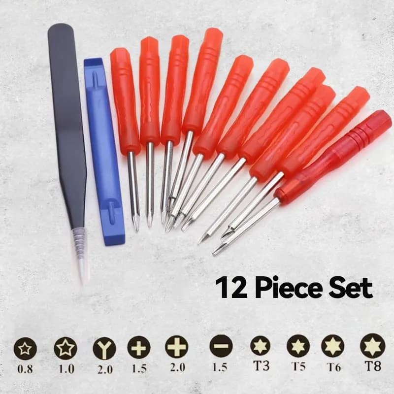 1 Set Kit Cacciavite Cacciavite Per Wii GBA SP Per DS Lite NDSi Xbox One 360 PS4 PS5 Triwing Strumenti di Riparazione