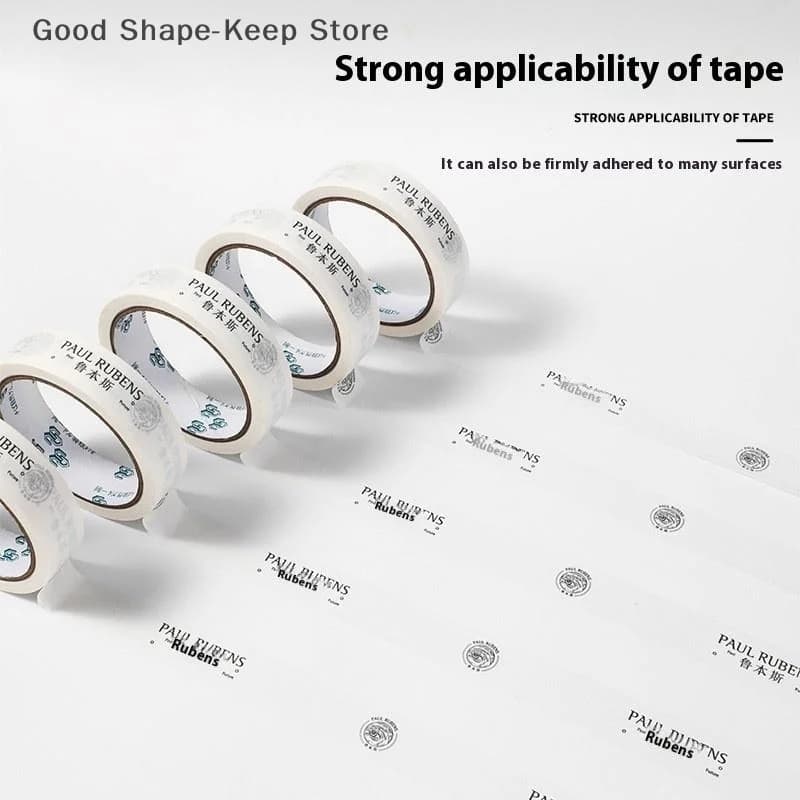 1PC Rubens Watercolor Masking Tape 25mmx20m Sketch Painting Oil Painting Artist Washi Tape Sketch Fixation Sticky Traceless Tape