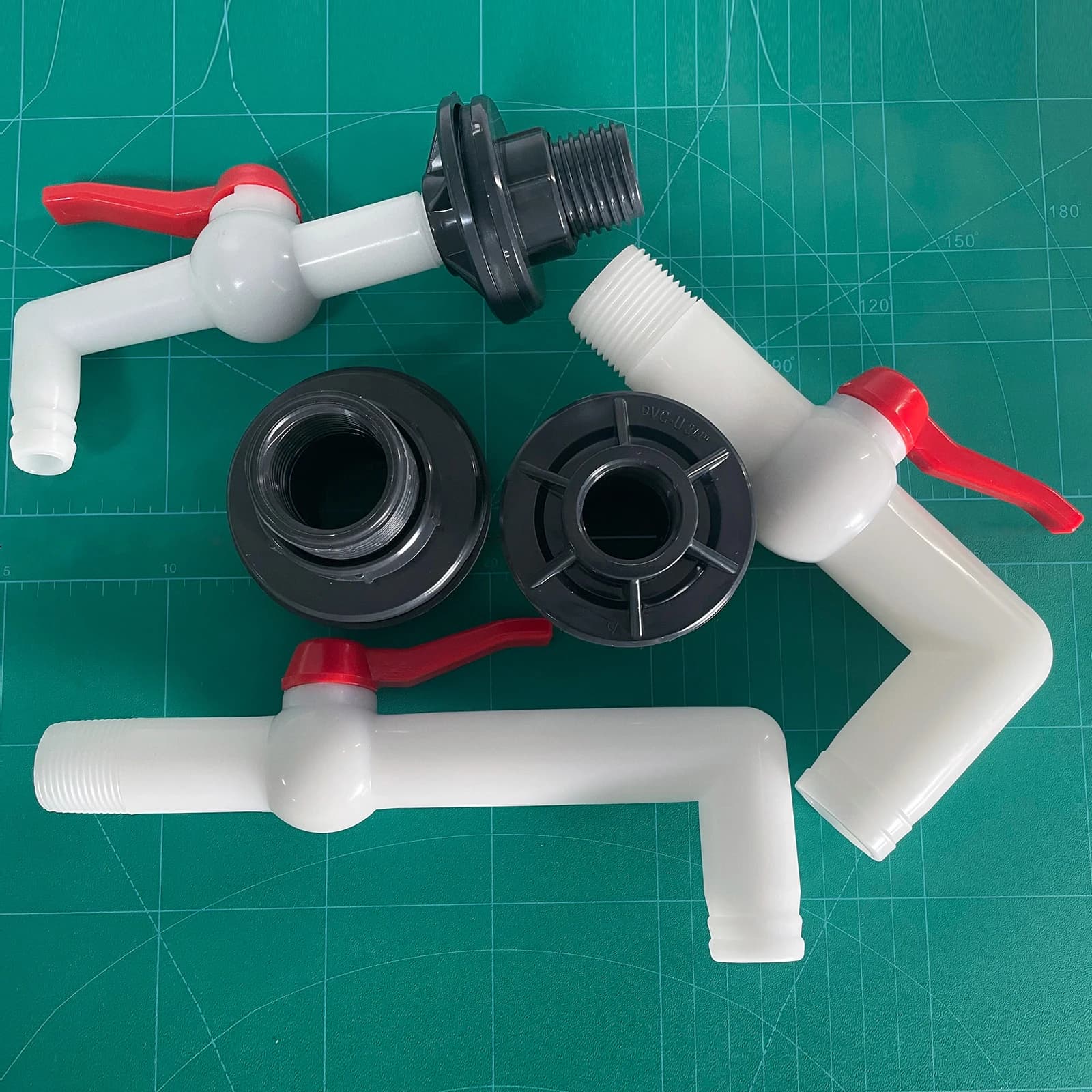 1 pcs garden faucet tank IBC valve adapter coarse fittings 1/2 3/4 1" water tank connectors accessories for taps garden hose
