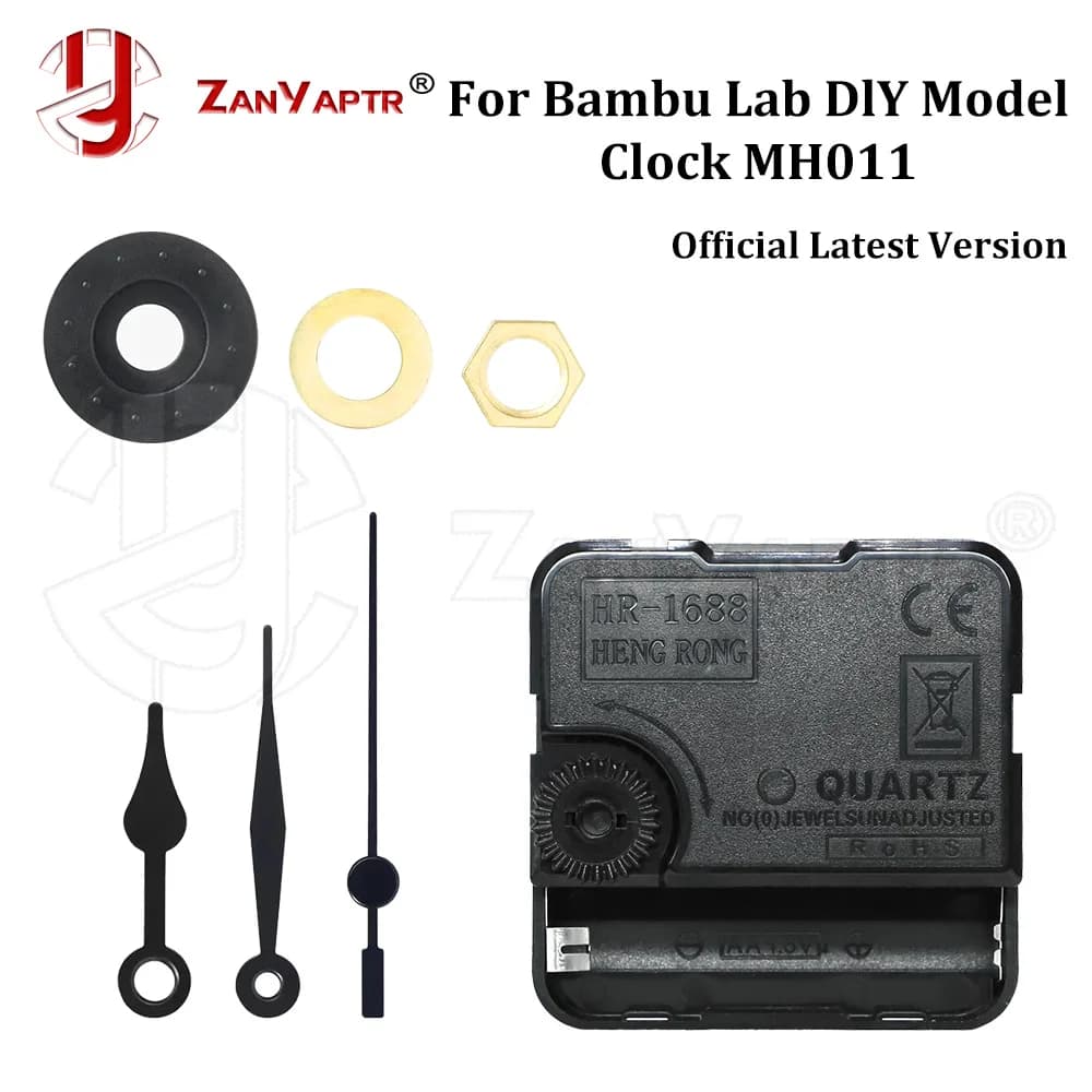 Per Bambu Lab Orologio MH011 Fornitura del creatore Modello Hardware Orologio Componenti Kit 011 Bambulab Stampa 3d Modelli creativi