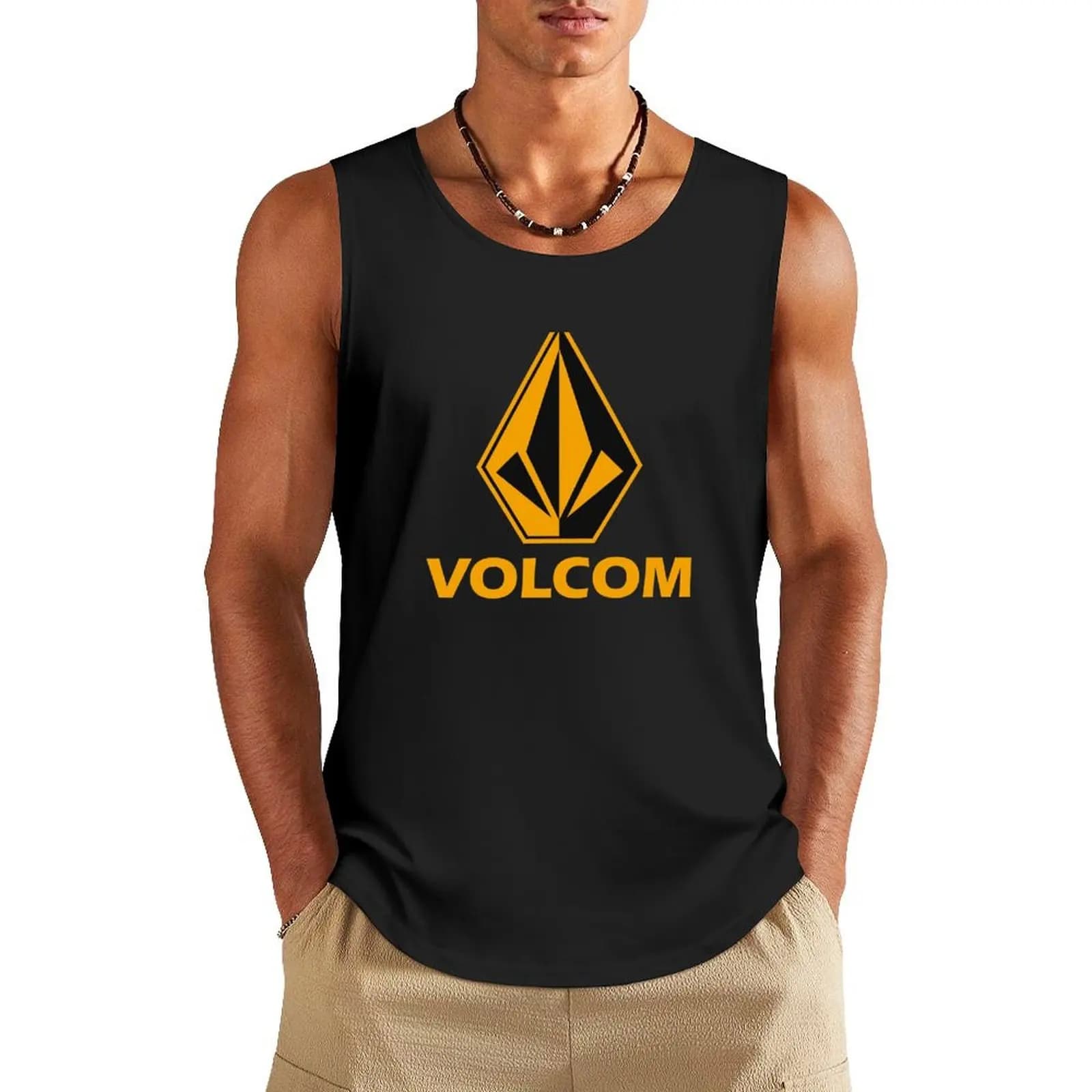 Men's Funny 3D Pattern Gym Tank Top Sleeveless Hawaiian Beach Surf T-shirt Summer Casual Fitness Running Fashion Vest
