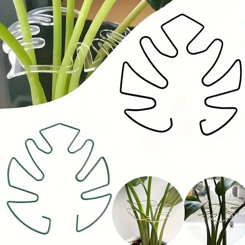 1Pc Large Iron Hanging Plant Stand, Metal Hook Design, Flowerpot Hanger Decor, Universal Indoor Outdoor Balcony Garden