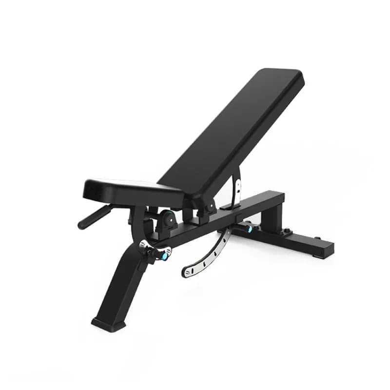 Attrezzatura da Palestra: Panca Regolabile per Sollevamento Pesi di Grado Commerciale, Lunga 143 cm, Ultra Resistente / Panca per Bench Press / Panca per Allenamento