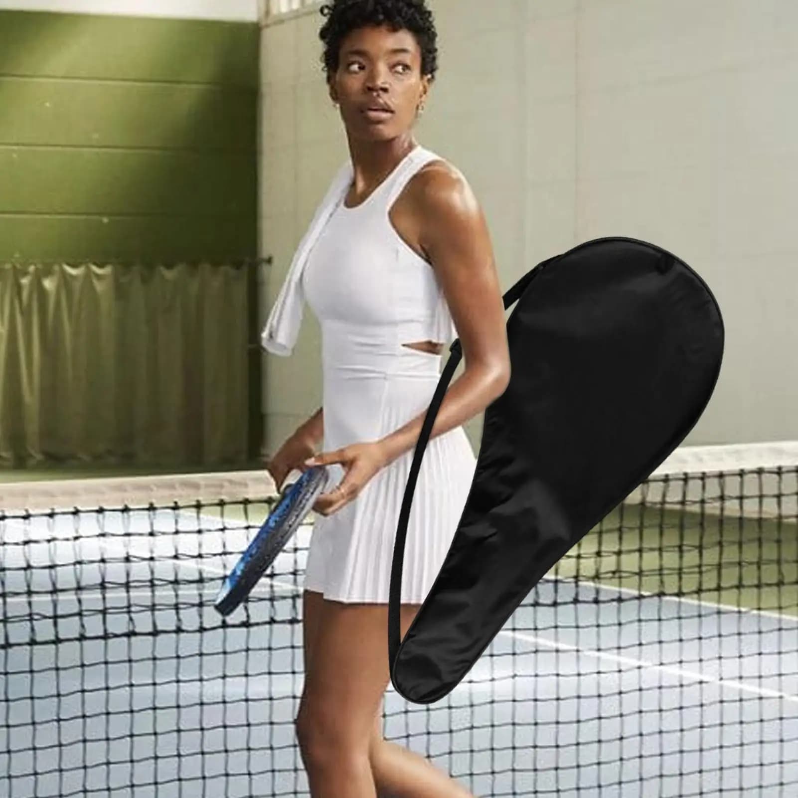 Borsa per Racchette da Tennis e Badminton, Custodia per Racchette da Tennis per Palestra, Competizioni e Allenamento