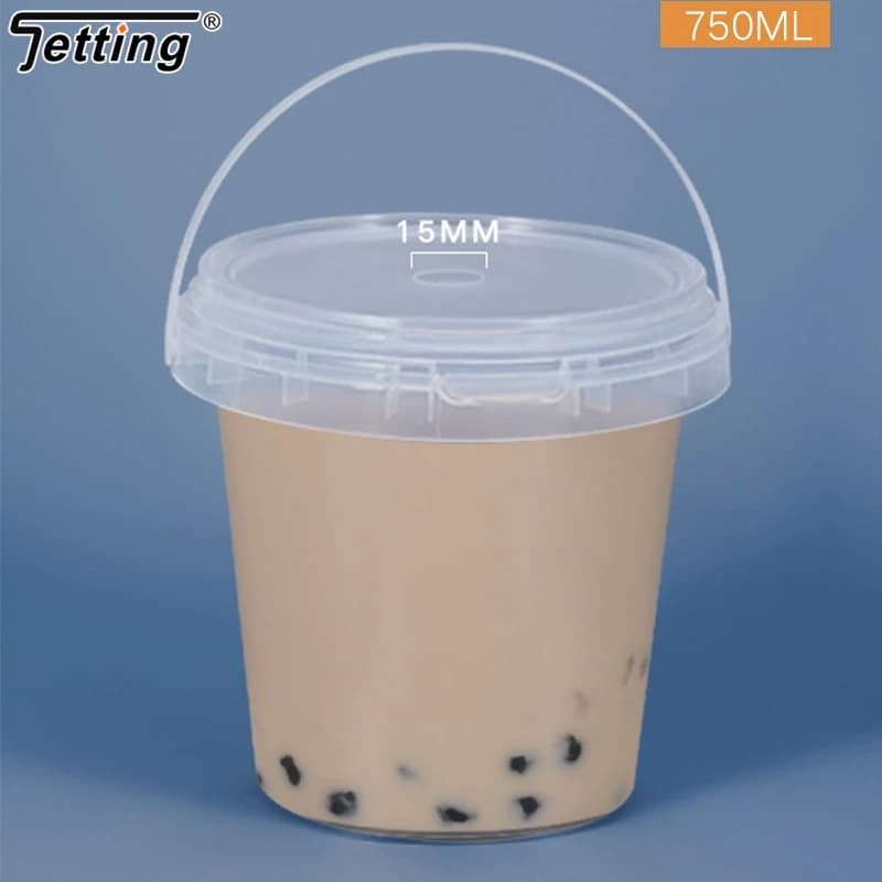150 ml300ml 500ML 750ML 1L 1.5L secchio di plastica vuoto senza BPA con coperchio barattoli ermetici in PP contenitore trasparente per la conservazione di alimenti sfusi