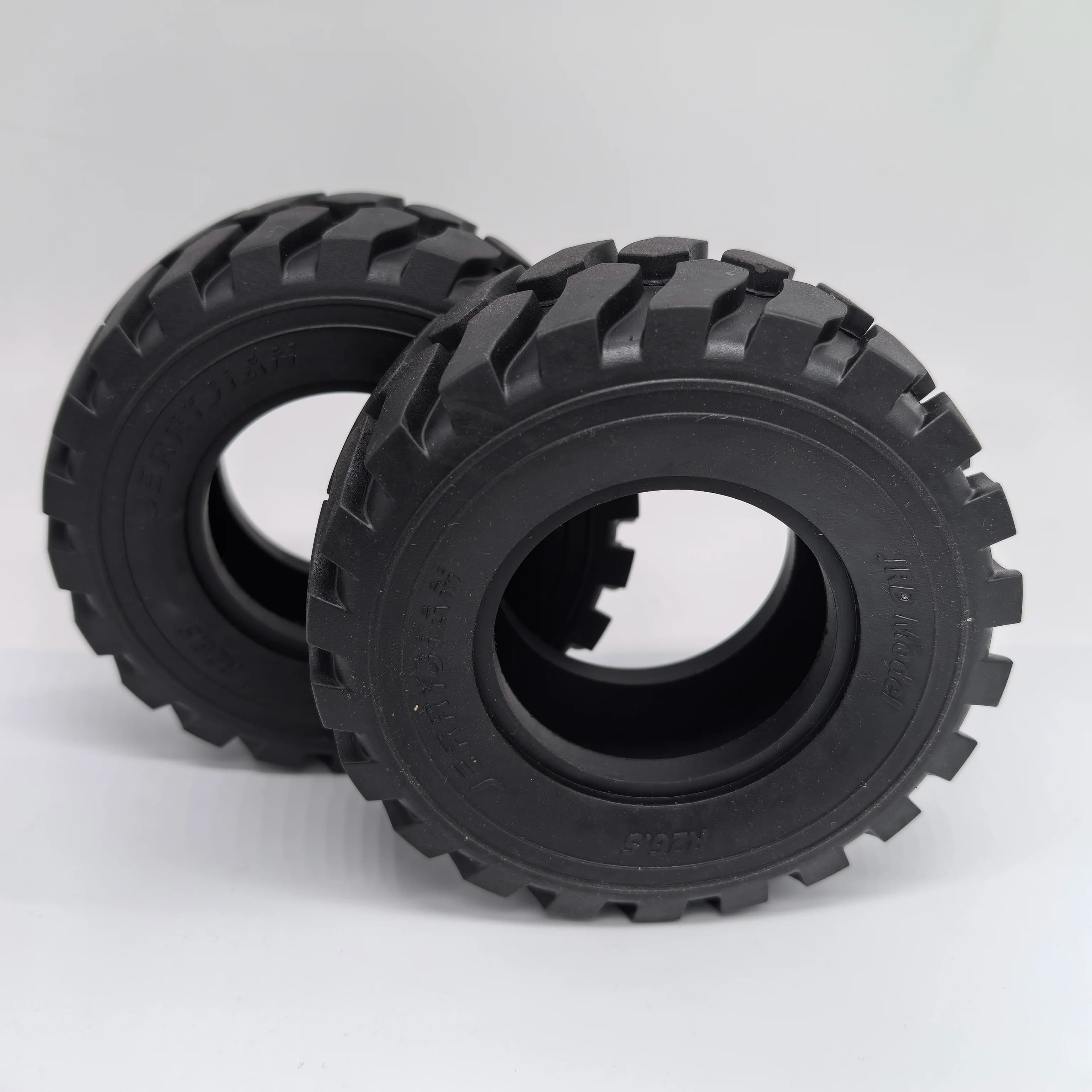 1 paio Jerrydian diametro 45MM altezza ruota pneumatici in gomma 110Mm per giocattoli telecomandati 1/15 caricatore idraulico accessori auto RC