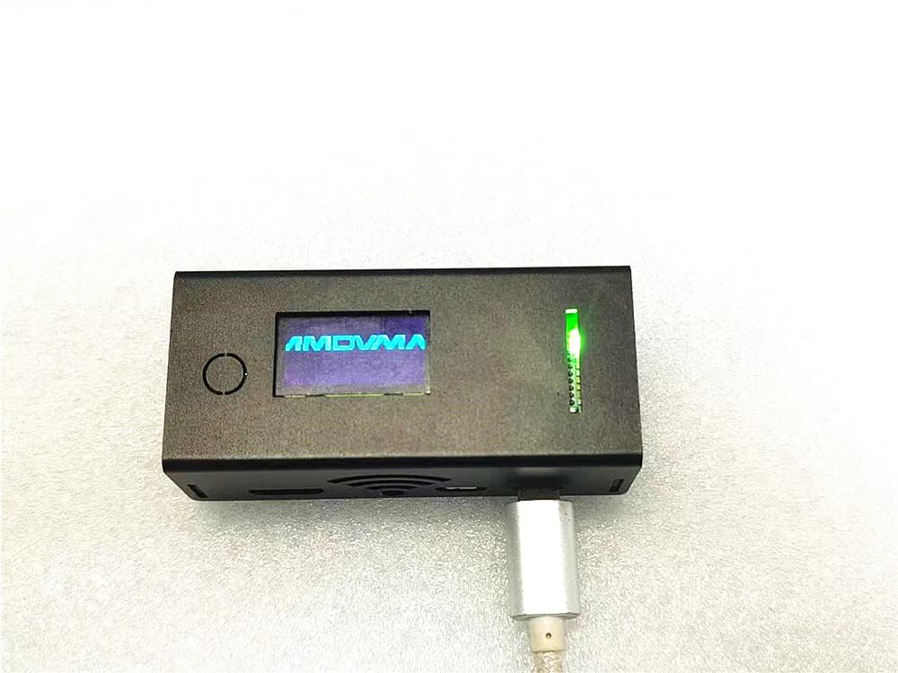 Hotspot Duplex MMDVM Card Assembled UHF VHF + OLED + Case Kit for Buil-in P25 DMR support YSF iwth Raspberry Pi Zero W 0W
