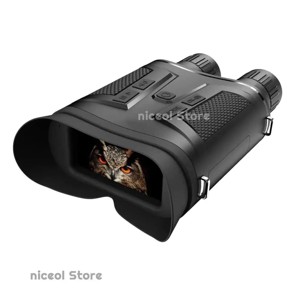 Binocolo a Infrarossi a Colori Ricaricabile, Telescopio ad Alta Definizione con Schermo LCD da 3 Pollici, Telescopi a Lungo Raggio, Regali per Uomini e Mariti