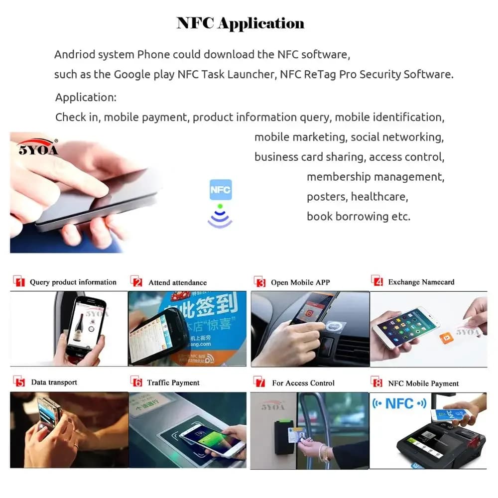5YOA 100pcs 10pcs NFC Card Ntag215 Cards Coins Badge 215 Chip Key 13.56MHz Ultralight Universal ISO IEC14443A 25mm Waterproof