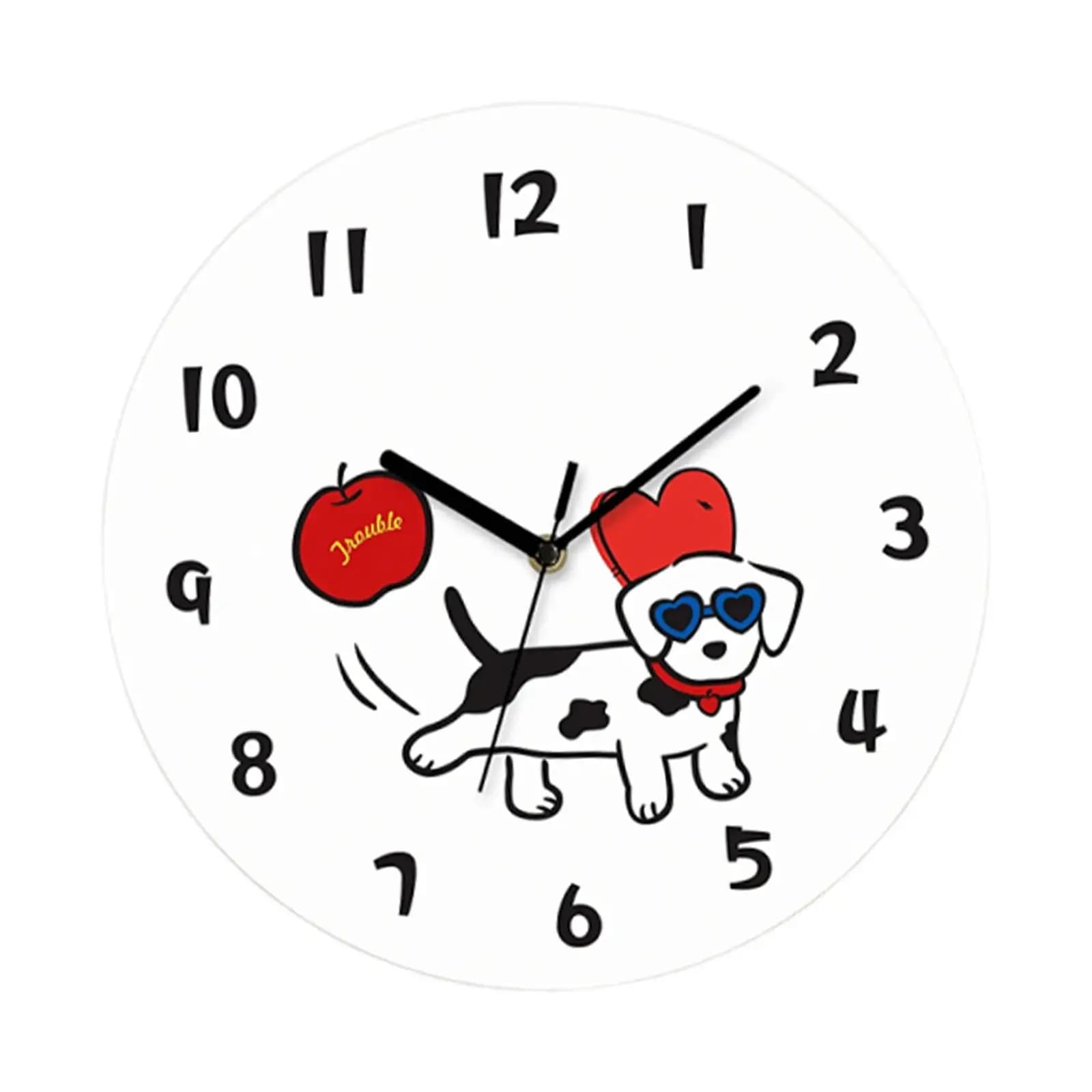 Orologio da Parete Creativo in Acrilico con Meccanismo Silenzioso, Orologio Decorativo Moderno Rotondo per Casa, Cucina, Ufficio