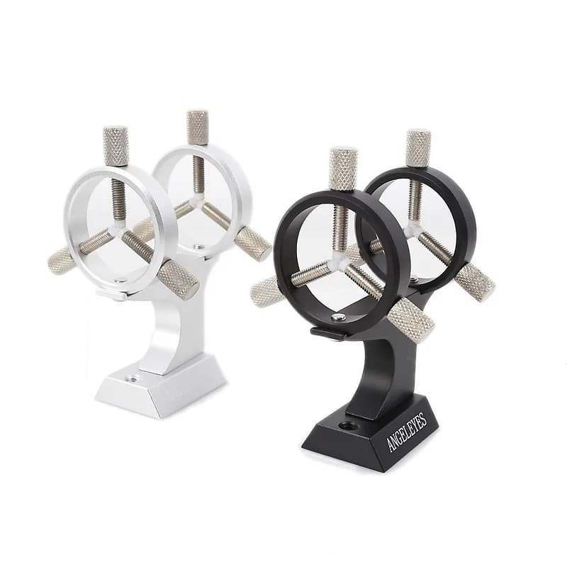 Angeleyes Nuovo consigliato 35mm Big Finger Star Pen Stand Accessori per telescopio astronomico Struttura metallica Colore nero e argento