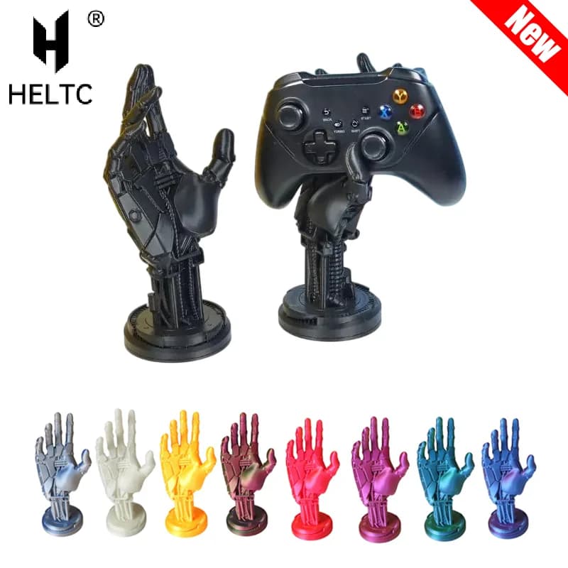 Supporto per cuffie con maniglia per controller stampato in 3D, adatto per decorare controller di gioco, ornamenti da tavolo, decorazioni per la casa