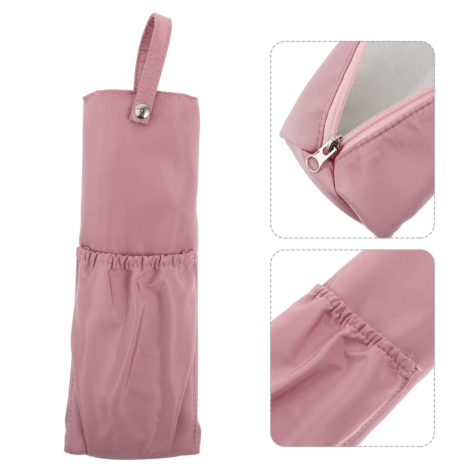Borsa Impermeabile Resistente al Calore per Ferro Arricciacapelli, Custodia da Viaggio con Design Appendibile, Organizer Portatile per Strumenti per Capelli, Custodia Protettiva