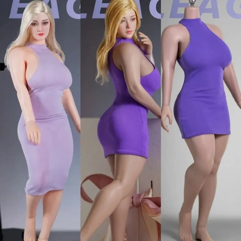 1/6 Bilancia TB-AD01/02 Soldato Femminile Seni Grandi Senza Soluzione di Continuità Super Flessibile Modello Del Corpo per 12 "Action Figure Bambole Giocattolo Accessori
