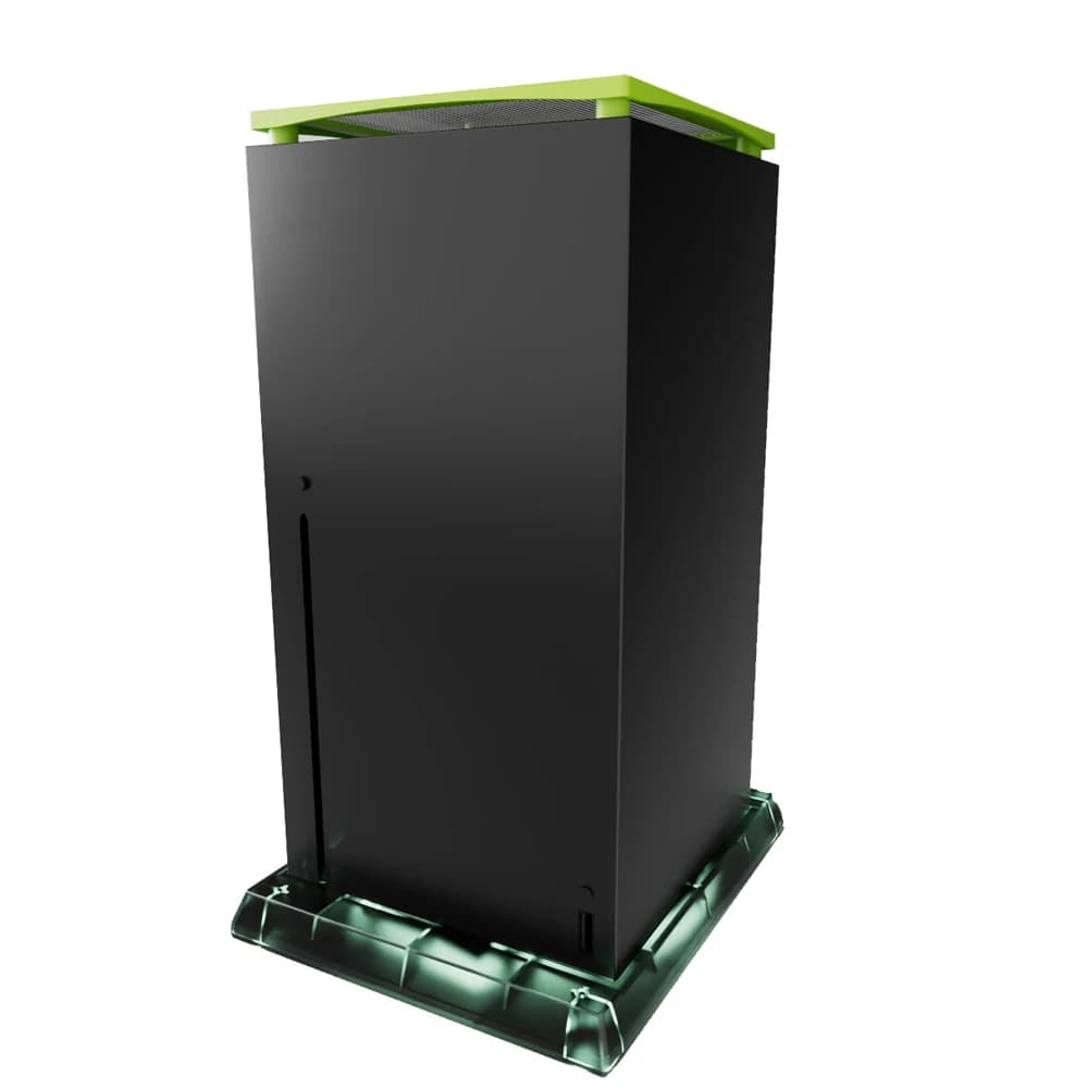 Accessori per Xbox Series X Filtro ventola di raffreddamento Copertura antipolvere Staffa di sfiato Copertura antipolvere per console Host di gioco Rack per rete