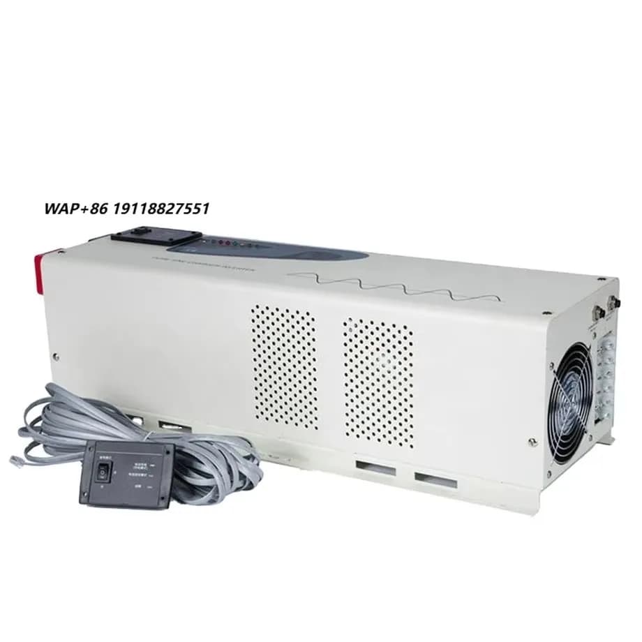 Maili Customized 6000W DC 24V 230V AC Single Phase Inverter Lifepo4 Charger Caravan Home Use Low Frequency Converter