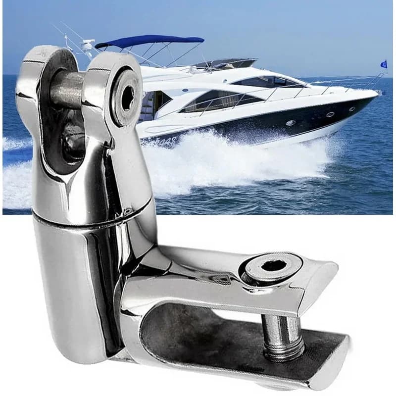 10/12 6/8 Universal Boat Double Swivel Connector Chain Anchor Pin Stainless Steel Boat Accessories Marine Hardware