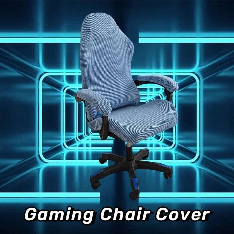 Fodera per sedia da gioco semplice alla moda Fodera universale per sedia da gioco per computer Schienale Bracciolo Fodera per sedia girevole elastica Decorazioni per la casa