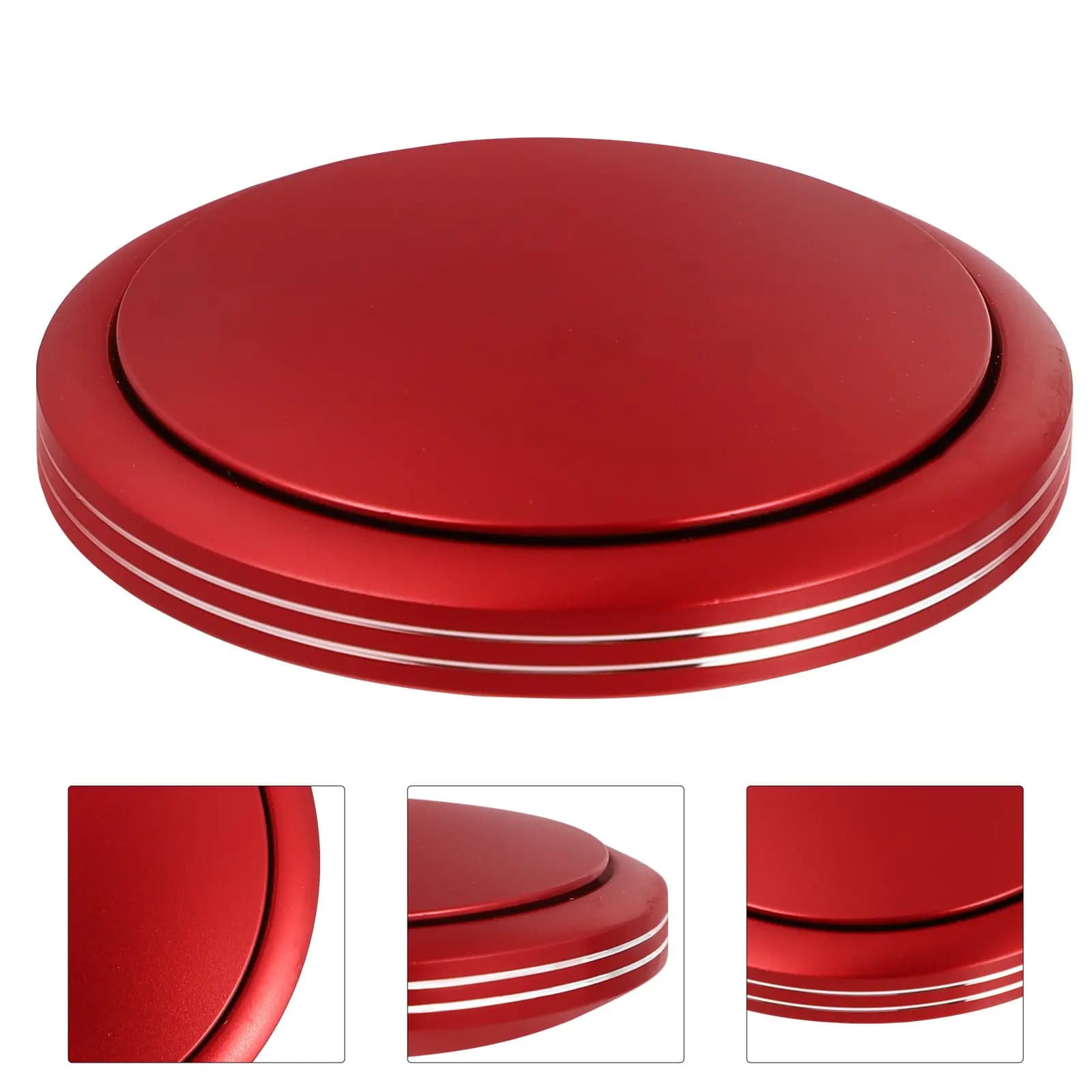 Set di 1 Deodorante per Auto in Alluminio Leggero, Diffusore di Fragranza Riutilizzabile per un'Atmosfera Rilassante e Controllo degli Odori