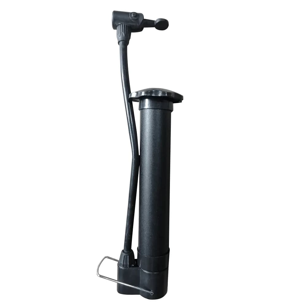 80PSI Bike Manual Air Pump Schrader Valve Bicycle Floor Pump Lightweight Balloon Tire Inflator for MTB Tires Balls Balloons